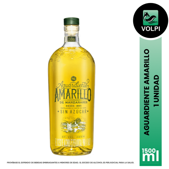 Aguardiente Amarillo 1500 ml - Imagen 1