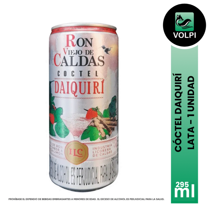 Coctel Daiquiri Fresa Lata 295 ml - Imagen 1