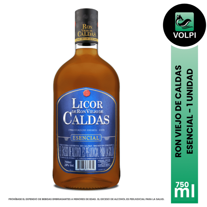 Ron Viejo de Caldas Esencial 750 ml - Imagen 1